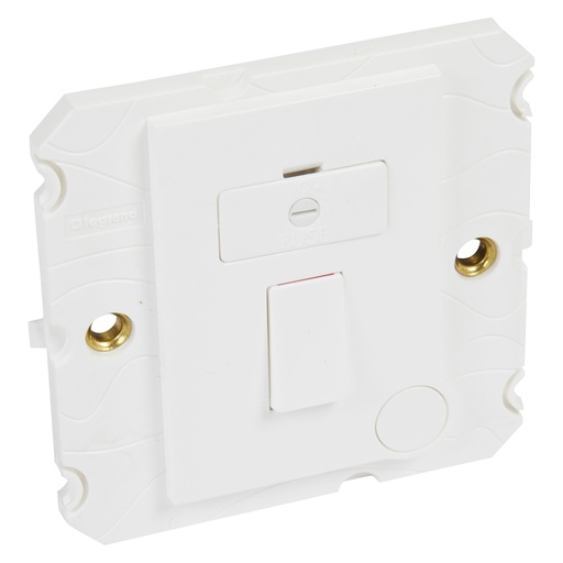 [PTG264.02222] LEGRAND 572150, Unitate de conexiune fuzibilă dublă 13A cu întrerupător, Arteor, alb
