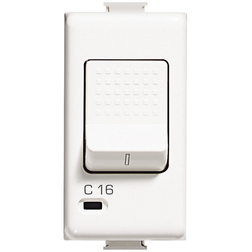 [PTG264.02225] BTICINO AM5216S, Thermal Magnetic Circuit Breaker, 2 Poles with 1P Protected, 16A 230Vac