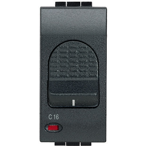 [PTG264.02236] BTICINO L4301/16, Thermal Magnetic Circuit Breaker, 2 Poles with 1P Protected,, 16A 230 Vac Icn= 3000A