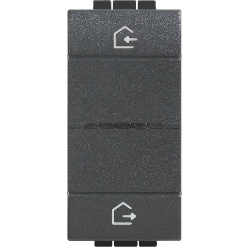 [PTG264.02305] BTICINO LN4570CWI, Home/Away Wireless Switch Equipped with 2 Buttons for Activating Home/Away Scenarios