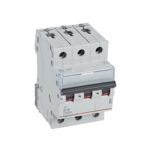 [PTG163.01423] LEGRAND 404126, TX³ MCB, 3P, 16 A, Curve B, 10 kA
