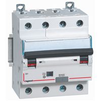 [PTG163.02119] LEGRAND 411245, RCBO, DX³ 6000, 10 kA, 4P, 400 V, 20 A, 30 mA, tip Hpi