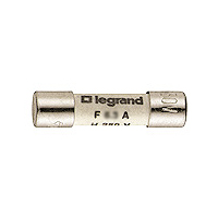 [PTG047.00012] LEGRAND 010296, Domestic Miniature Fuse Cartridge, 5 × 20 mm, 10 A