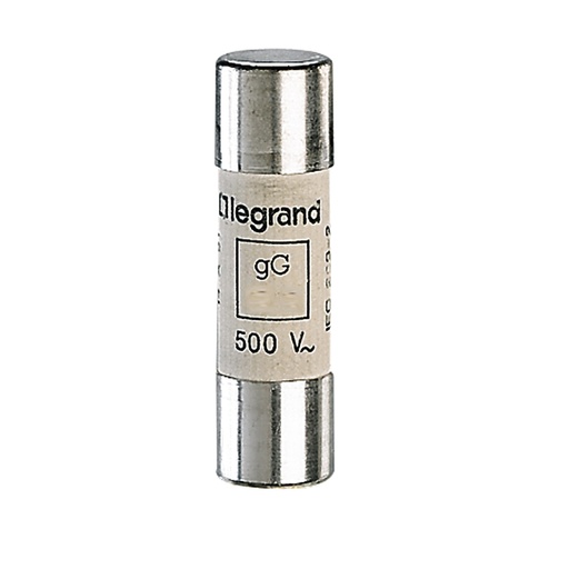 [PTG047.00110] LEGRAND 014316, Cartuș fuzibil cilindric tip gG 14 x 51, 16 A, Fără indicator