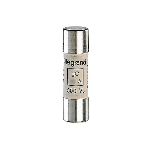 [PTG047.00120] LEGRAND 014520, Cartuș fuzibil cilindric tip gG 14 x 51, 20 A, Fără indicator