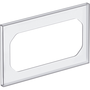 [PTG045.00077] LEGRAND 503ESC, 6 mm Frame Thickness, Air Plate, 3 Gang