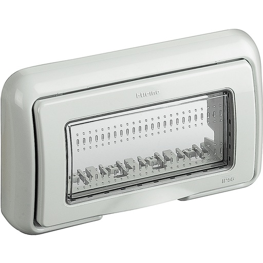 [PTG018.00367] BTICINO 25604, Capac Idrobox Matix IP55, 4 module, Gri