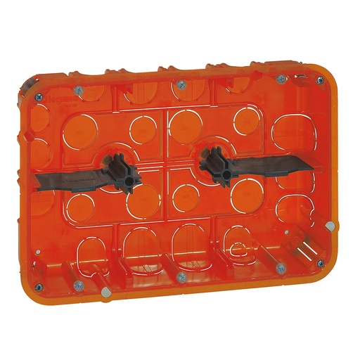 [PTG018.00434] LEGRAND 080126, Universal Device Box, 2×3 Gangs or 2×6/8 Modules, 50 mm Depth, Flush Mounting