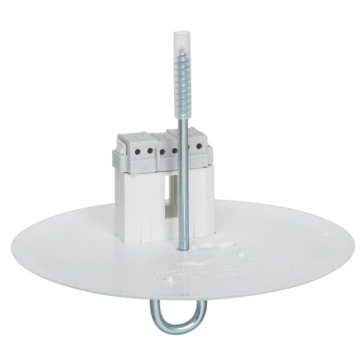 [PTG018.00510] LEGRAND 089568, Capac de instalare pentru doză Batibox beton, Ref. 895 53/55, Etanș, Ø85 mm