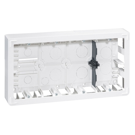 [PTG018.00551] LEGRAND 080278, Doză montaj aparent Mosaic, 2×10 module, Adâncime 46 mm