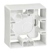 [PTG018.00563] LEGRAND 664798, Doză cu montaj aparent Niloé, 1 post, Alb