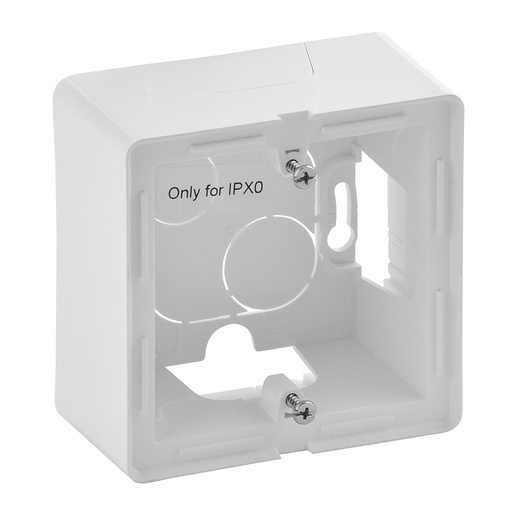[PTG018.00567] LEGRAND 754191, Doză montaj aparent Valena Life, 1 post, 89×89×44.8 mm, Alb