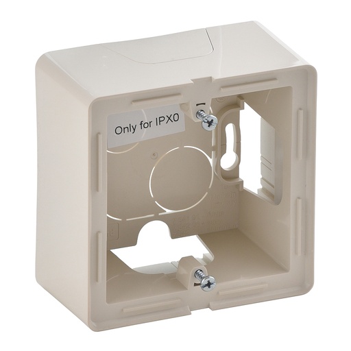 [PTG018.00569] LEGRAND 754201, Valena Life Surface Box, 1 Gang, 89×89×44.8 mm, Ivory