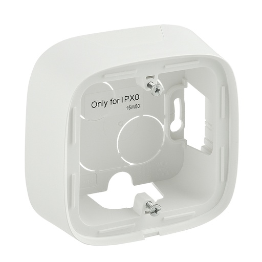 [PTG018.00573] LEGRAND 755551, Doză montaj aparent Valena Allure, 1 post, 94×94×44.8 mm, Alb