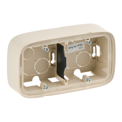 [PTG018.00576] LEGRAND 755562, Doză montaj aparent Valena Allure, 2 posturi, 166×95.5×44.8 mm, Ivoar
