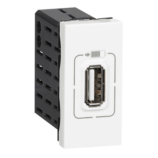 [PTG031.00169] LEGRAND 077591, Priză USB Tip A Mosaic, 1 modul, 1, 5A, 7, 5W, Alb