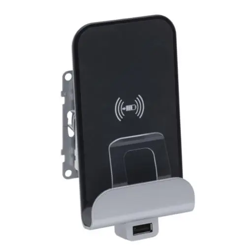 [PTG031.00185] LEGRAND 721134, Încărcător wireless 5W + USB Tip A 2, 4A, Alb