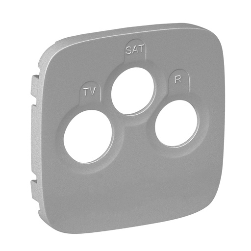[PTG013.02235] LEGRAND 754797, TV-Radio-SAT Socket Cover Valena Allure, Aluminium