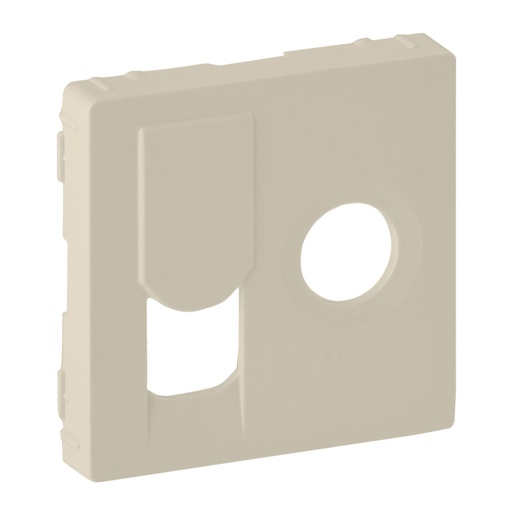 [PTG013.02247] LEGRAND 754831, TV Socket 0-2400 MHz + RJ45 Cat.6 UTP Cover Valena Life, Ivory