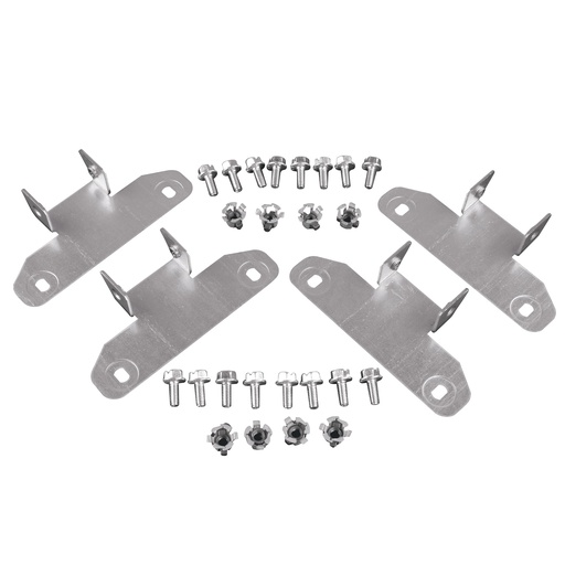 [PTG275.00017] LEGRAND 020530, Fixing Plates (Set of 4), XL³ 4000, for Reduced Functional Uprights