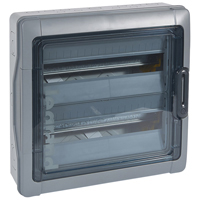 [PTG010.00469] LEGRAND 601836, Cofret PLEXO³, IP65, IK09, 2 Rânduri, 18 Module