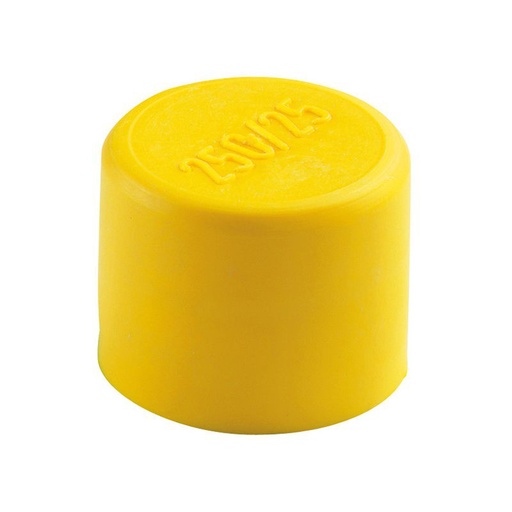 [PTG035.00381] LEGRAND 06061, End Cap, Ø16 mm, Yellow, Pack of 100