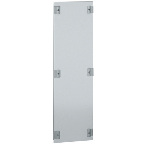 [PTG009.00149] LEGRAND 020148, Solid Metal Faceplate XL³ 400, for Cable Sleeves, Height 1450 mm