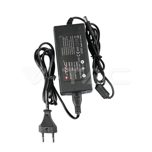 [PTG054.00030] V-TAC 3264, 60W 24V LED Power Supply (2.5A, Plastic, IP44)