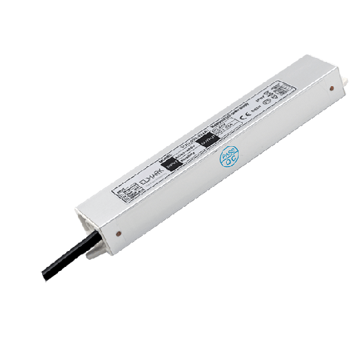 [PTG054.00222] ELMARK 99SETDC1248TIP67, 48W 12V Slim Waterproof LED Driver (IP67)