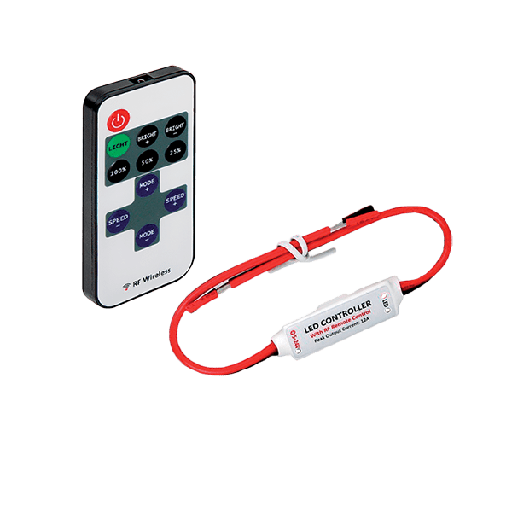 [PTG054.00248] ELMARK 99LEDDIMMER1, RF Mini LED Dimmer 5A with Remote