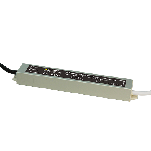 [PTG054.00282] ELMARK 9XSETDC30IP67, 30W 12V Waterproof LED Driver (IP67)
