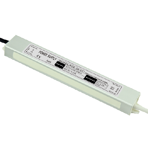 [PTG054.00292] ELMARK 99SET3024IP67S, 30W 24V Waterproof LED Driver (IP67)
