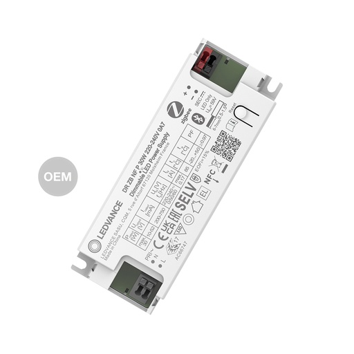 [PTG054.00595] LEDVANCE 4099854417931, Driver LED Zigbee NFC 30W (0.7A, OEM)