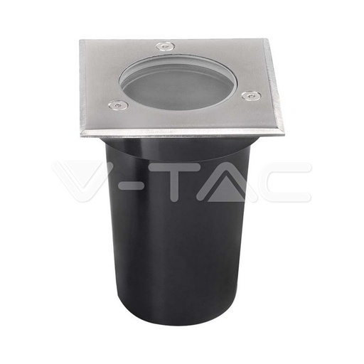 [PTG053.00007] V-TAC 10375, Spot de Pardoseală Mini GU10 Pătrat