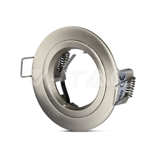 [PTG053.00172] V-TAC 3643, GU10 Housing Round Satin Nickel