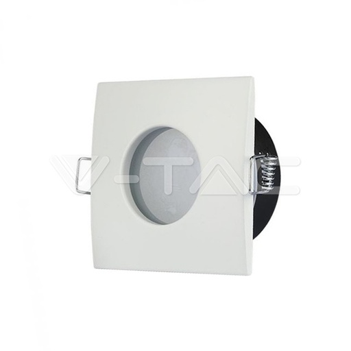 [PTG053.00184] V-TAC 3615, Carcasă GU10 Pătrată Alb
