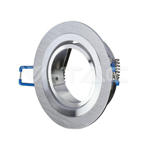 [PTG053.00199] V-TAC 3600, Carcasă GU10 Rotundă Aluminiu 1x