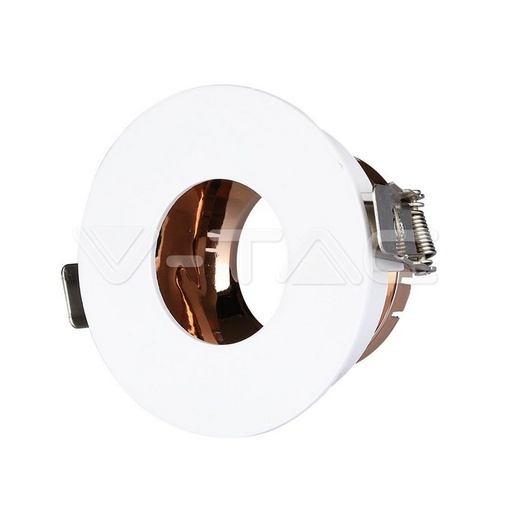 [PTG053.00240] V-TAC 3159, GU10 Frame White Rose Gold Round