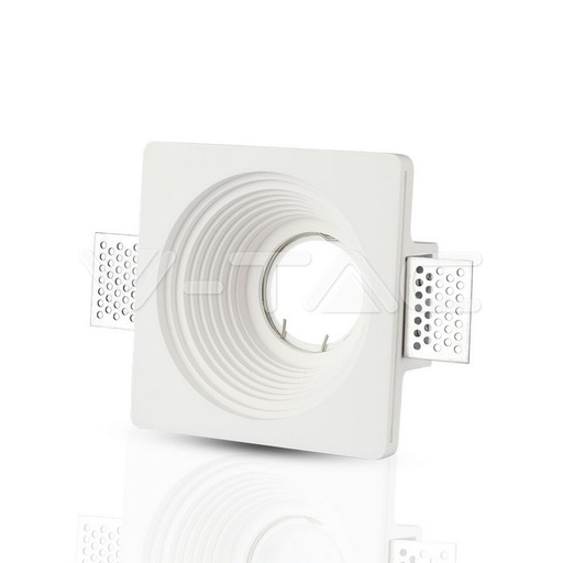 [PTG053.00241] V-TAC 3152, GU10 Gypsum Fitting Round White Recessed
