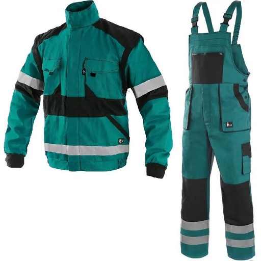 [PTG094.00469] Protection Workwear With Bib Pants, Reflective, Unisex, LUXY BRIGHT