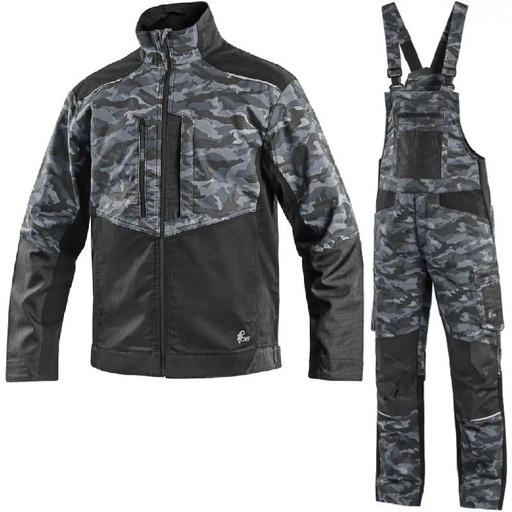 [PTG094.00815] Workwear With Bib Pants, Unisex, SOLIS FLEX