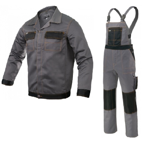 [PTG094.01110] Workwear With Bib Pants, Unisex, GRANDMASTER