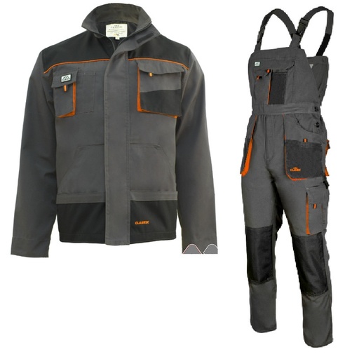 [PTG094.01140] Workwear With Bib Pants, Unisex, CLASSIC