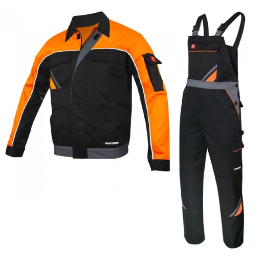 [PTG094.01220] Workwear With Bib Pants, Unisex, PROFESSIONAL