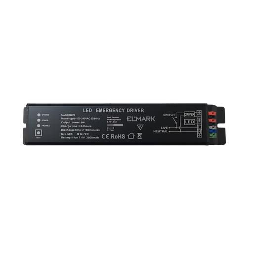 [PTG080.00292] ELMARK 89229, Bloc de urgență 3–50W