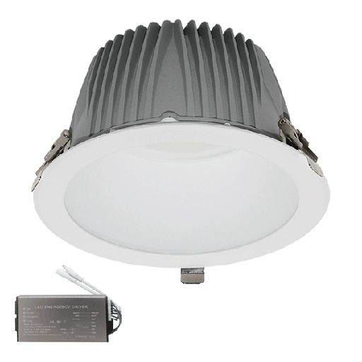 [PTG080.00431] ELMARK 92EL62284230/WHE, Downlight LED încastrat EL-6228 42W 3000K + kit de urgență