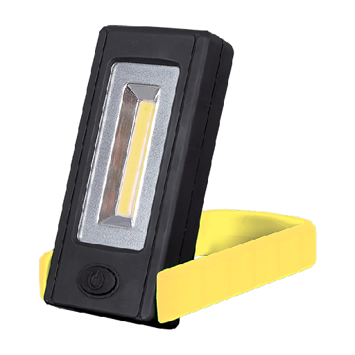 [PTG077.00007] ELMARK 100169/Y, Lampă de lucru LED cu bază rotativă, 3W COB, Galben