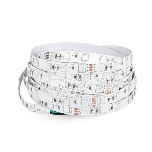 [PTG076.01063] V-TAC 212592, LED Strip SMD5050 60 LEDs 24V RGB IP20