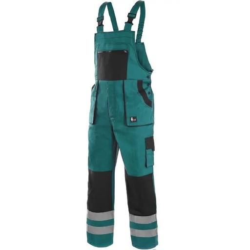 [PTG099.00481] Work & Protection Bib Pants, Reflective, Unisex, LUXY BRIGHT