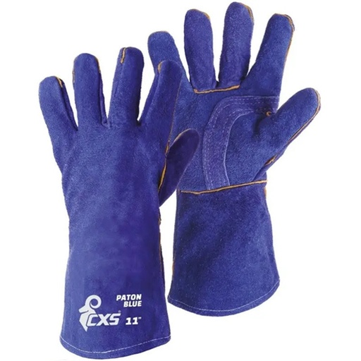 [PTG232.00401] Blue Gloves, Size 11, Paton Blue
